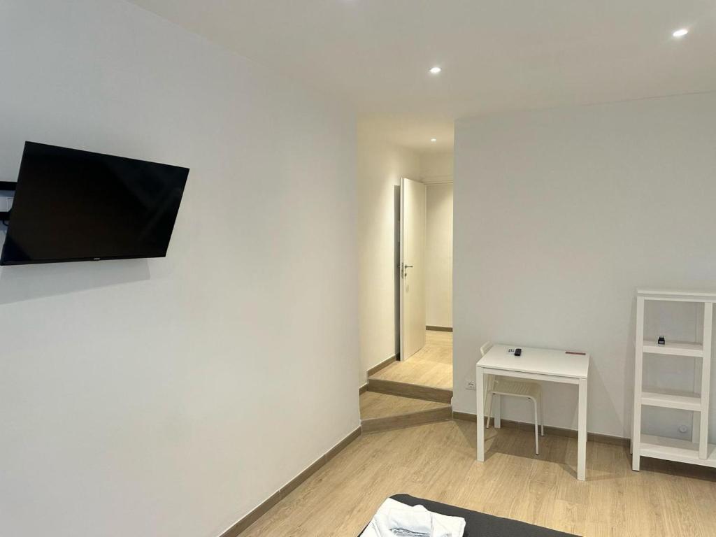 TV a/nebo společenská místnost v ubytování Sapri 29 Rooms
