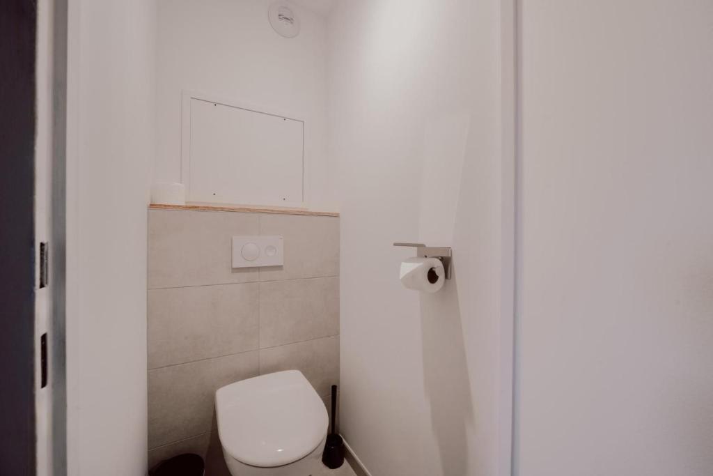 Koupelna v ubytování Alpeen Hotel