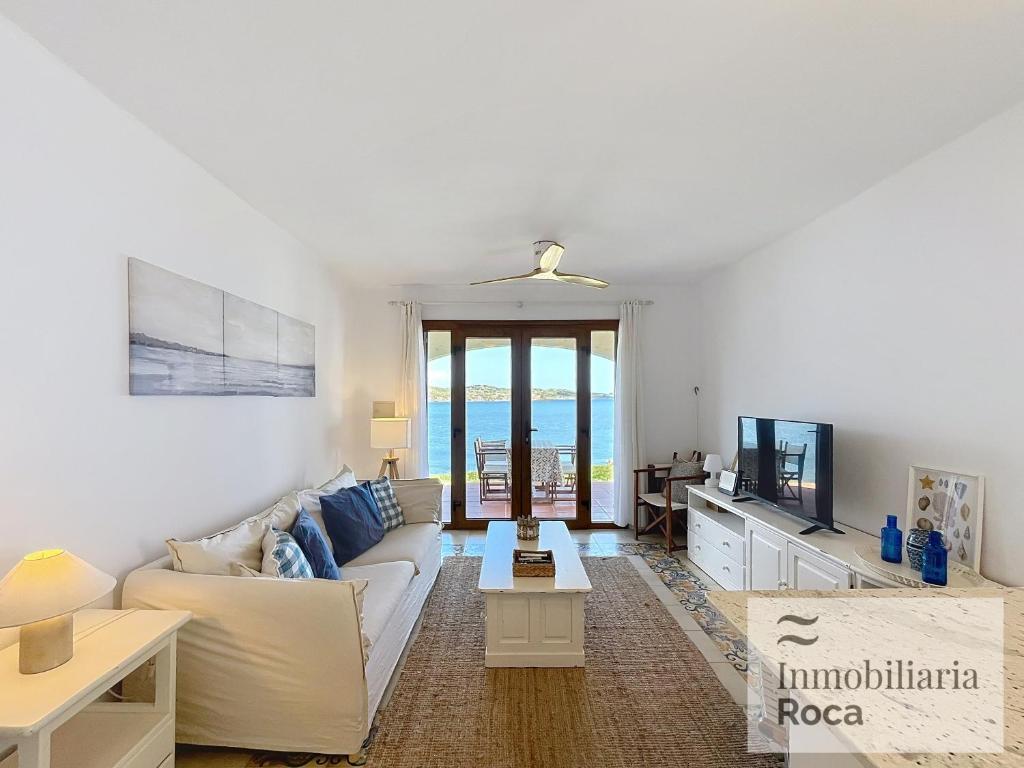 TV a/nebo společenská místnost v ubytování P82. Apartamento marinero con Wifi y aire acondicionado