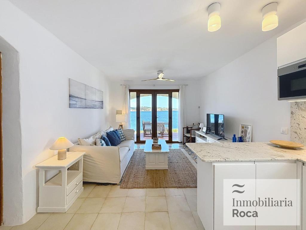 TV a/nebo společenská místnost v ubytování P82. Apartamento marinero con Wifi y aire acondicionado