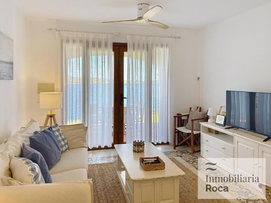 Posezení v ubytování P82. Apartamento marinero con Wifi y aire acondicionado