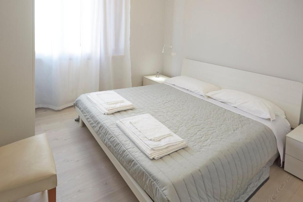 Postel nebo postele na pokoji v ubytování Antistress Affittacamere