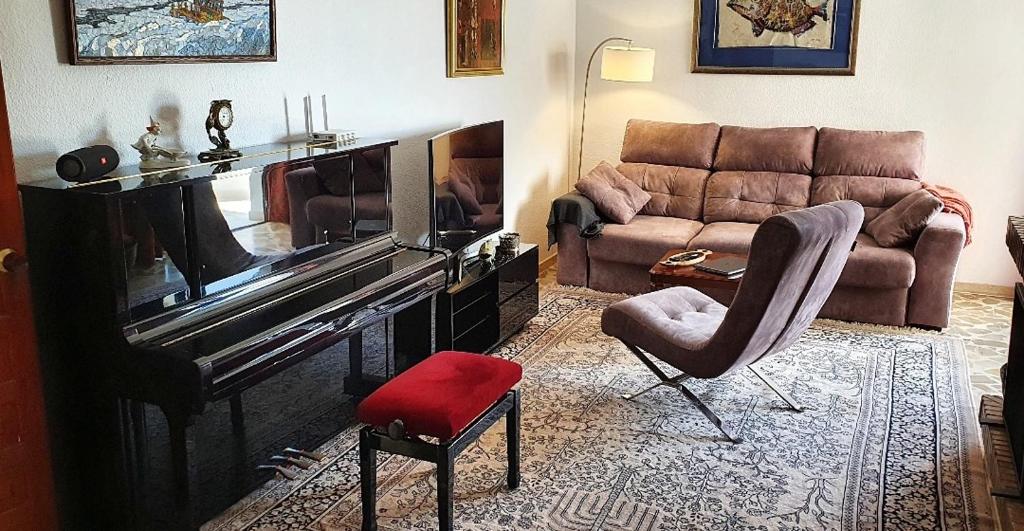 Posezení v ubytování Evans Realty AF Villa de lujo & Piscina & Parking