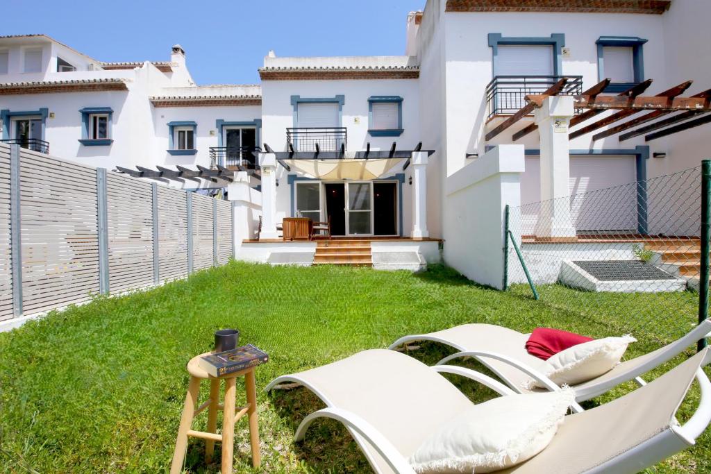 Zahrada ubytování Estepona West Townhouse LOBON