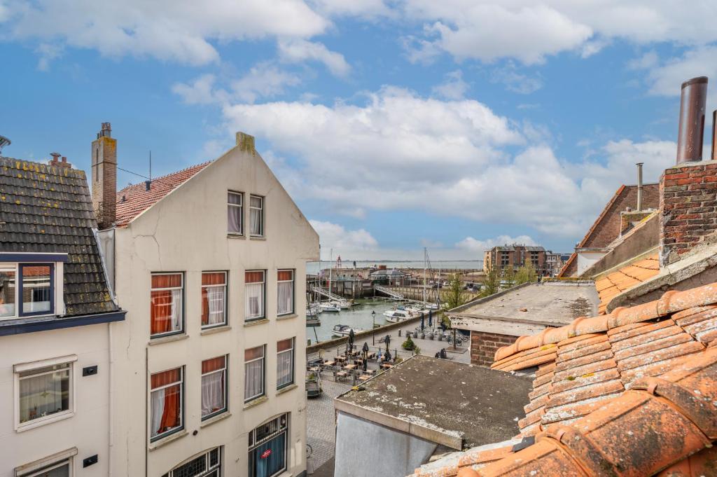 Nespecifikovaný výhled na destinaci Vlissingen nebo výhled na město při pohledu z hotelu