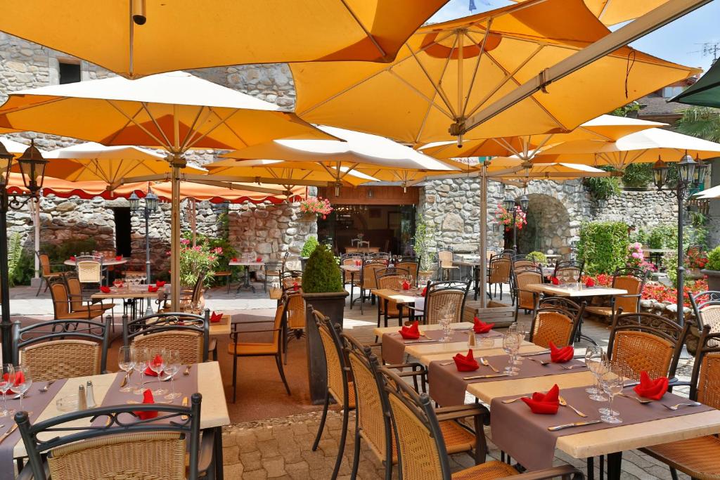 Restaurace v ubytování Le Vieux Logis