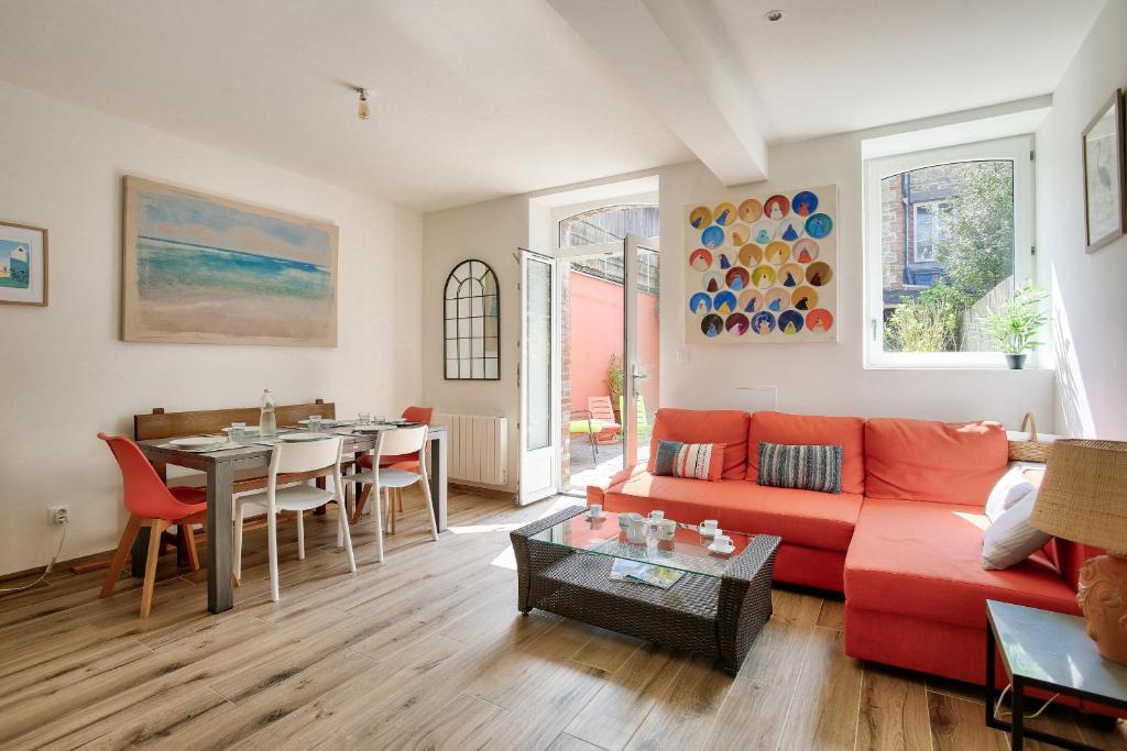 Un lugar para sentarse en 250m plage du Prieure - Jardin - Maison pour 6