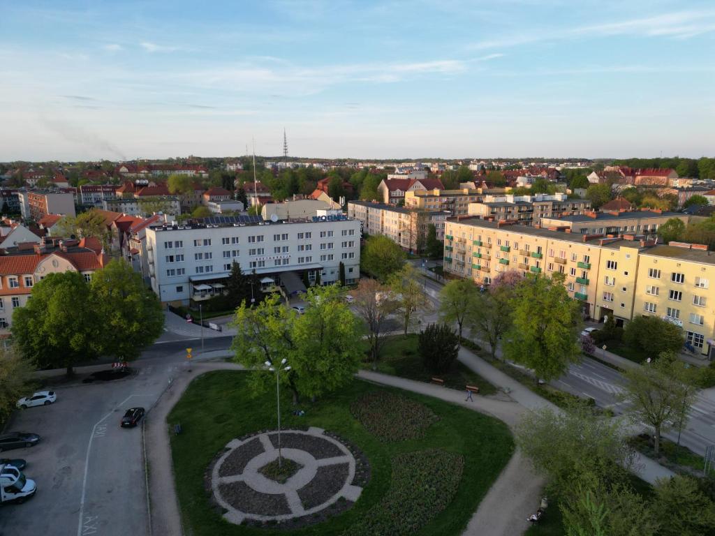 Budova, v ktorej sa hotel nachádza