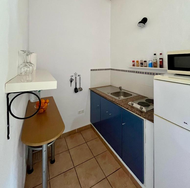 Kuchyň nebo kuchyňský kout v ubytování Finca Esmeralda