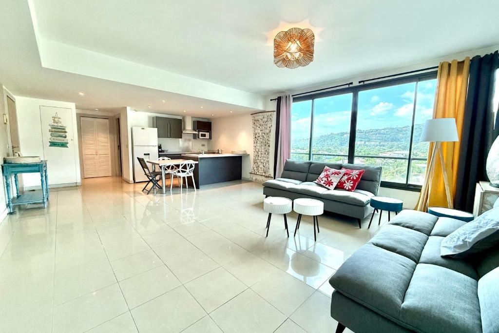 Hononui flat - Punaauia sea side pool - AC - WiFi - 3 pers - hébergement à Tahiti