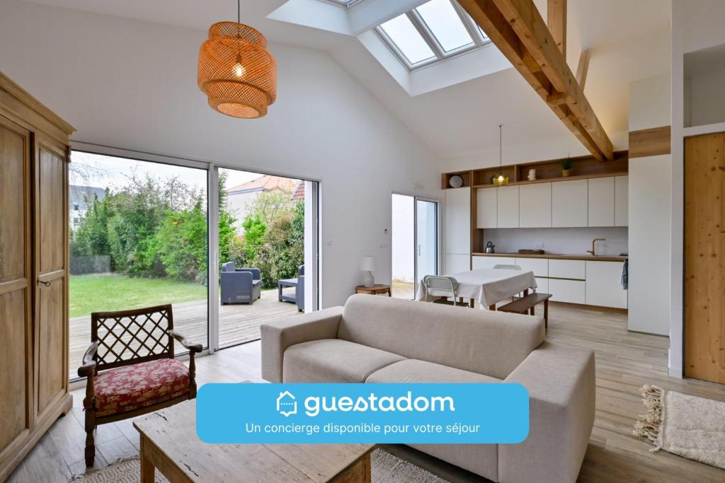 Et opholdsområde på Centre Pornichet - 7 min à pied plage