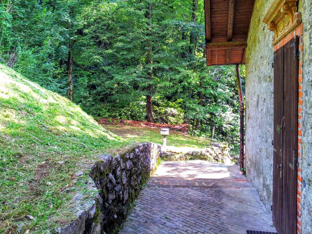 Zahrada ubytování Casa Vecia