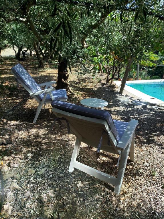 Jardín al aire libre en Casa Rural en Ohanes, 1 dormitorio - El Cortijo Escondido, La Rosa