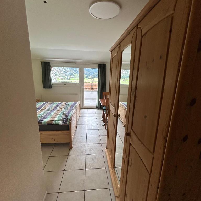 Voodi või voodid majutusasutuse Schöne Zimmer in idyllischer Lage toas