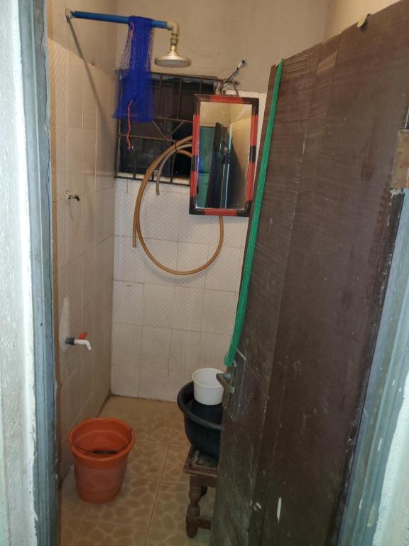 Koupelna v ubytování Boboh Room