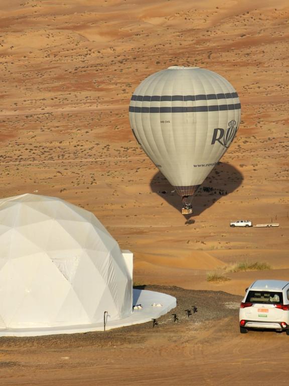 Foto sihtkohas Al Wāşil asuva majutusasutuse Bubbles Domes Private Cmp galeriist