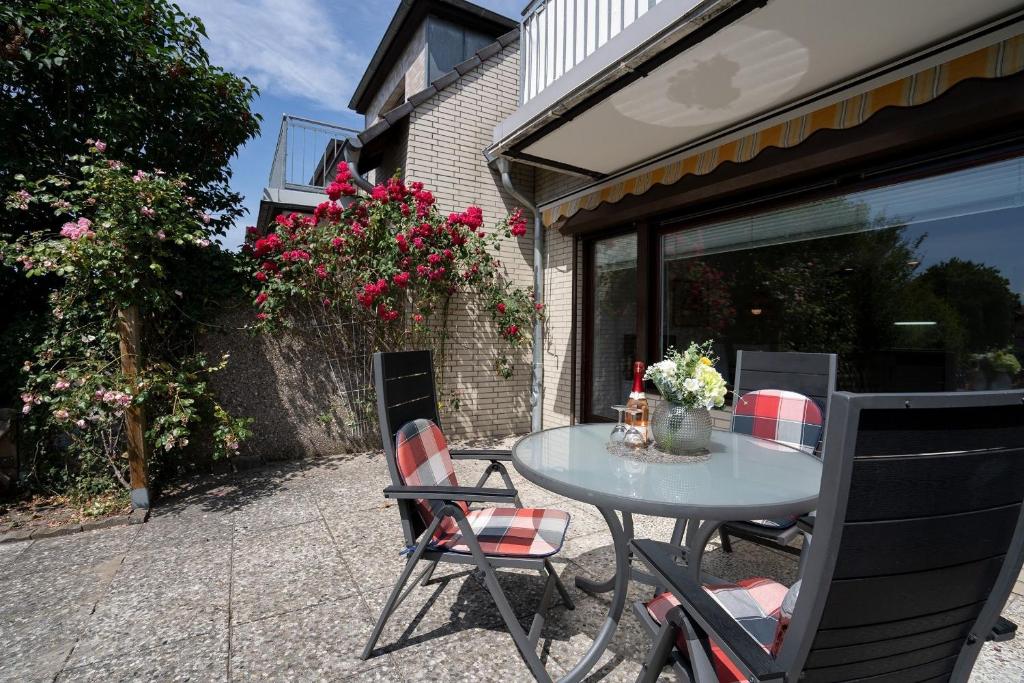 Patio nebo venkovní prostory v ubytování Carpe Diem
