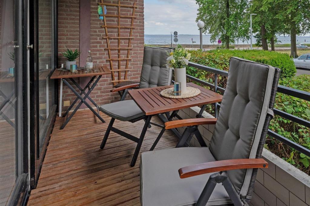 Balkón nebo terasa v ubytování Maretimo Meerblick