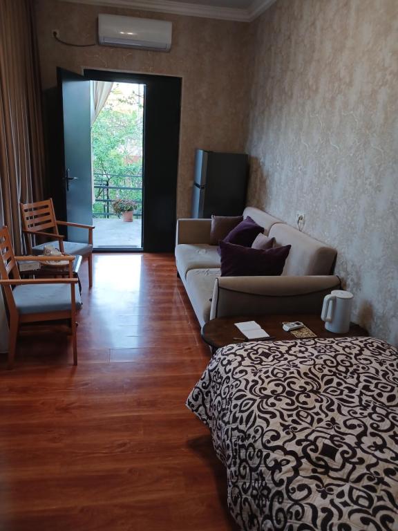 Posezení v ubytování Guest house Nano