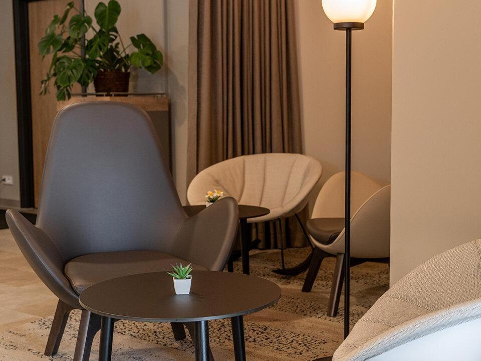Posezení v ubytování B&B HOTEL Aalborg