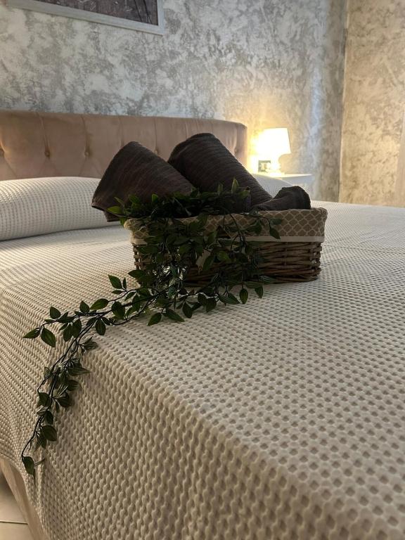 Postel nebo postele na pokoji v ubytování CASA DI MANU e DADO