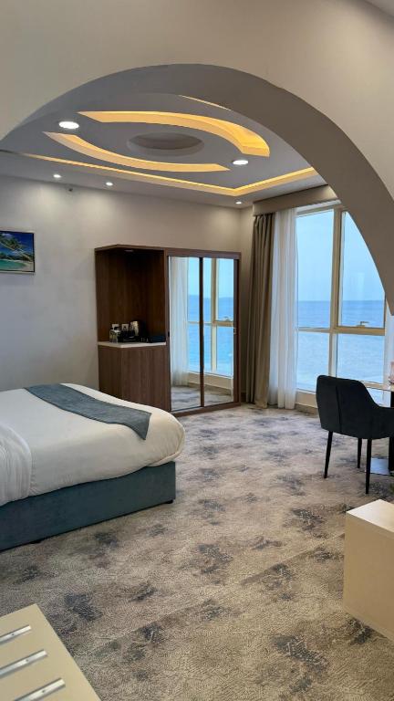 Posezení v ubytování SEAVIEW HOTEL