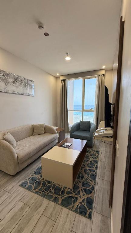 Posezení v ubytování SEAVIEW HOTEL