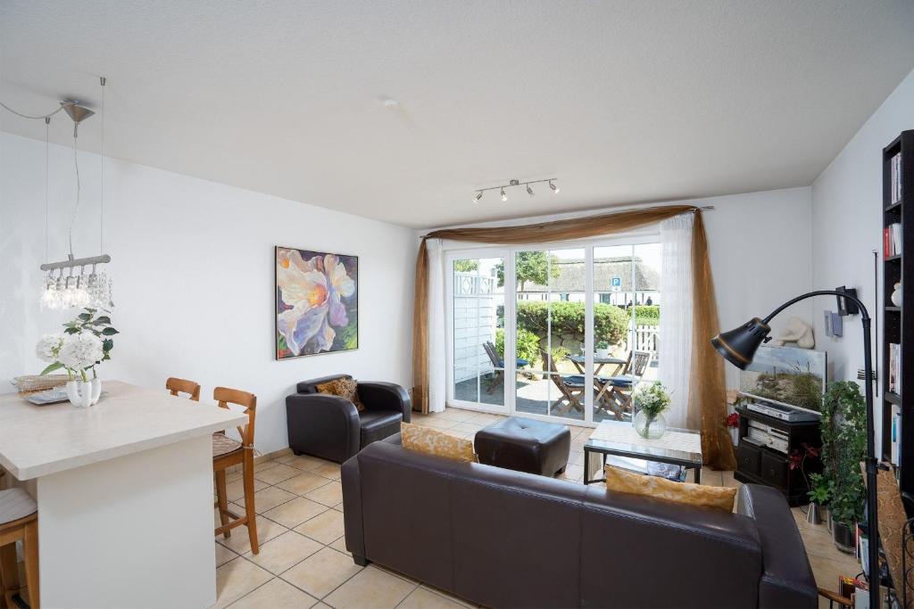 Posezení v ubytování Strand Domizil Wohnung 2