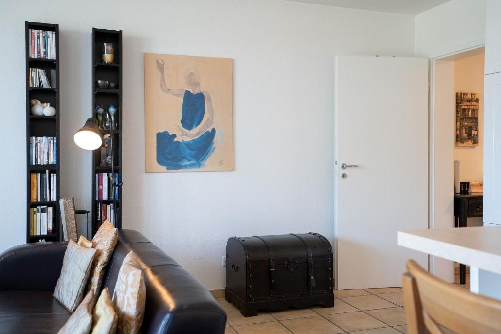 Posezení v ubytování Strand Domizil Wohnung 2