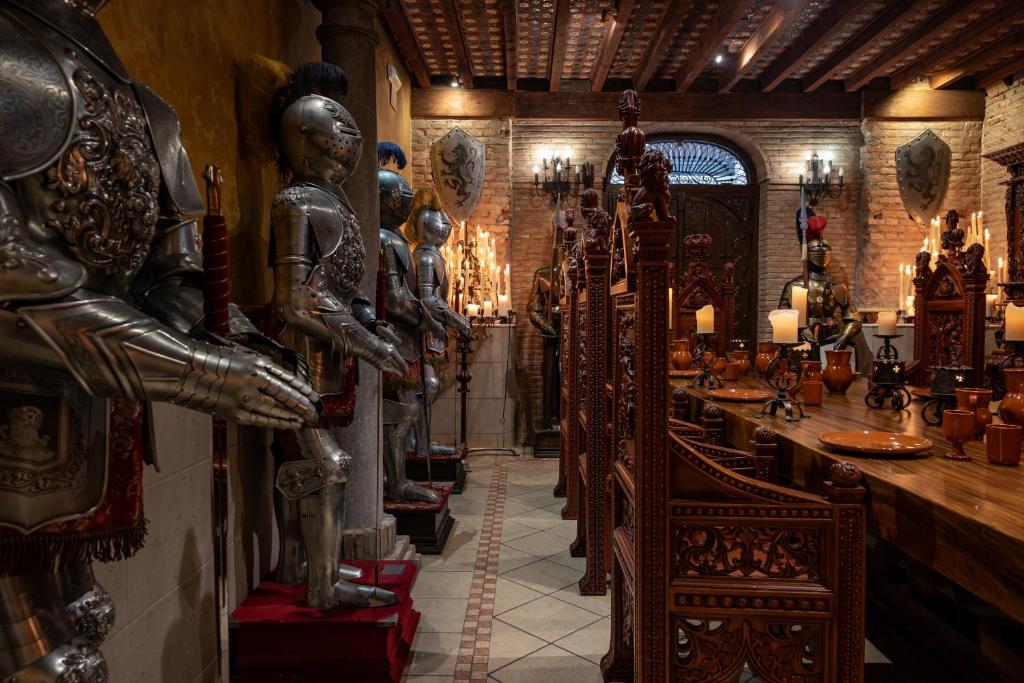 Restaurace v ubytování Casa de Reyes