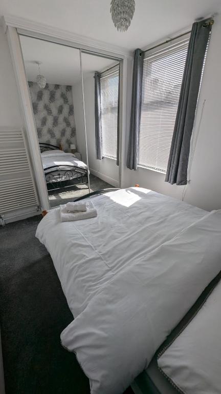 Postel nebo postele na pokoji v ubytování Hello Middlesbrough