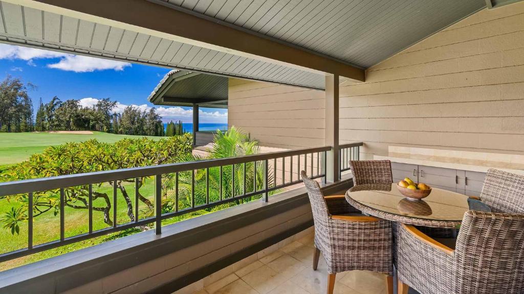 Μπαλκόνι ή βεράντα στο Kapalua Ridge Villa 2322