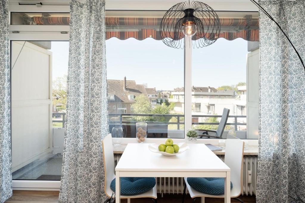 Balkón nebo terasa v ubytování Seeschlösschen Wohnung 524
