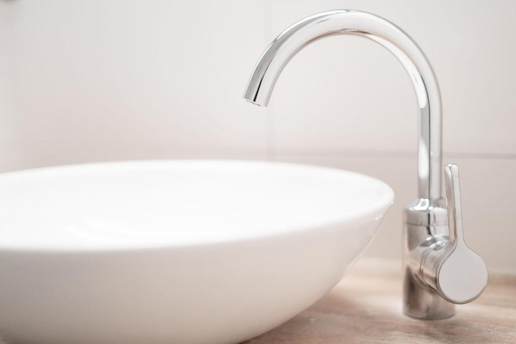 Koupelna v ubytování Seeschlösschen Wohnung 524