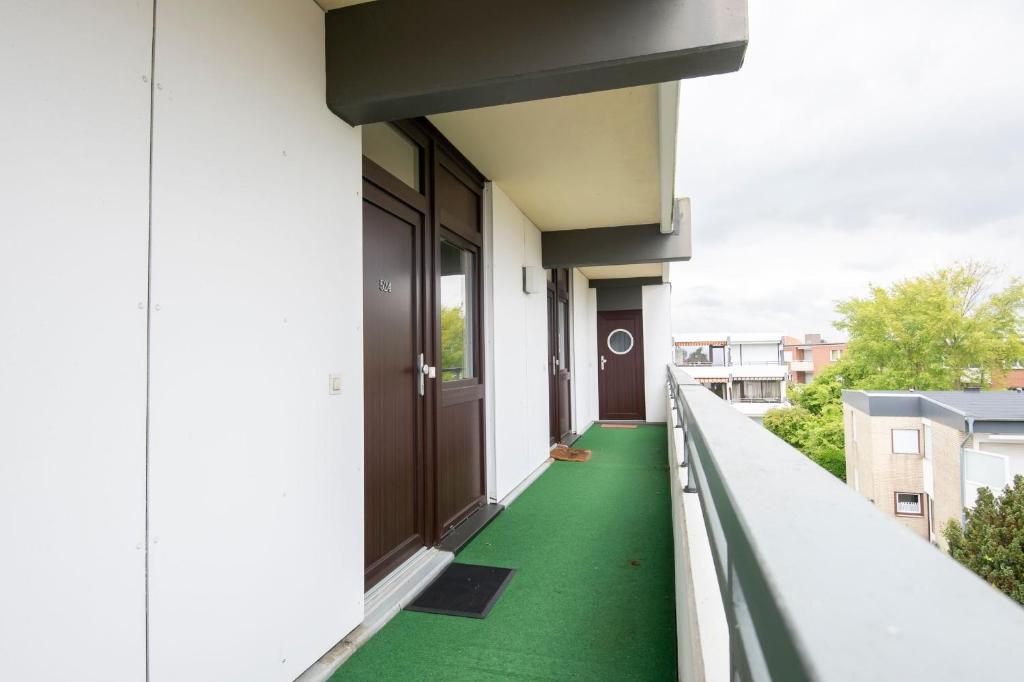 Balkón nebo terasa v ubytování Seeschlösschen Wohnung 524