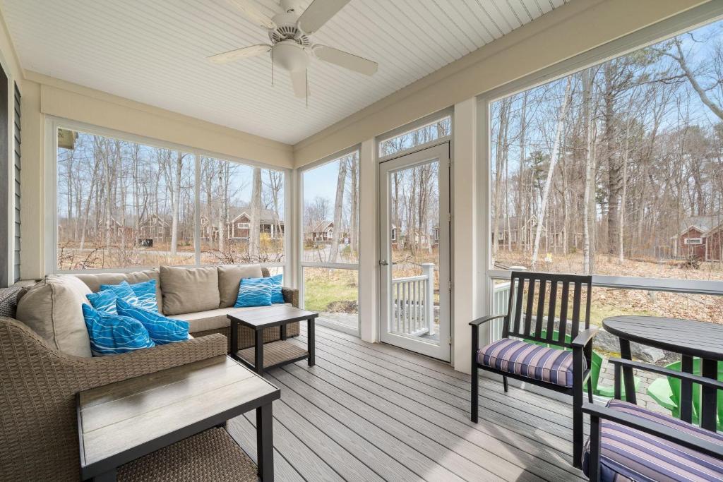 Χώρος καθιστικού στο The Cedar - 6 Hollow