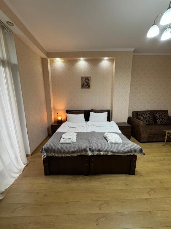 Postel nebo postele na pokoji v ubytování Hotel Vera View