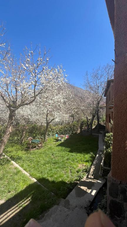 Zahrada ubytování Auberge De La Vallée