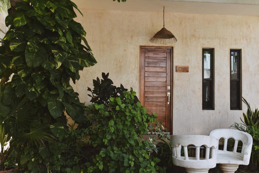 Zahrada ubytování Hotel Boutique Bugambilias