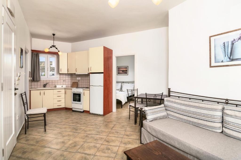 A kitchen or kitchenette at Livanios Studios