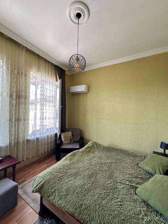 Postel nebo postele na pokoji v ubytování Latvji