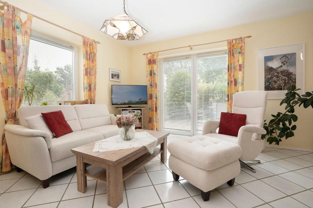 Et opholdsområde på Haus am Hügel