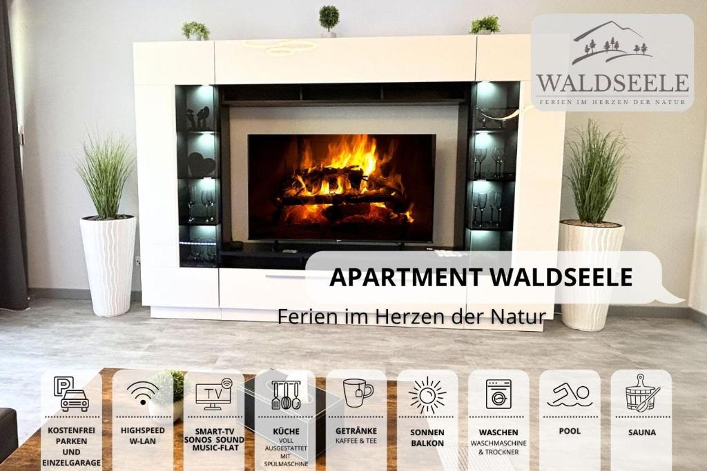 Gambar di galeri bagi NEU Exklusives Apartment Waldseele mit Indoor-Pool, Sauna, top Lage und Ausblick in die Natur, Hunde willkommen di Schonach