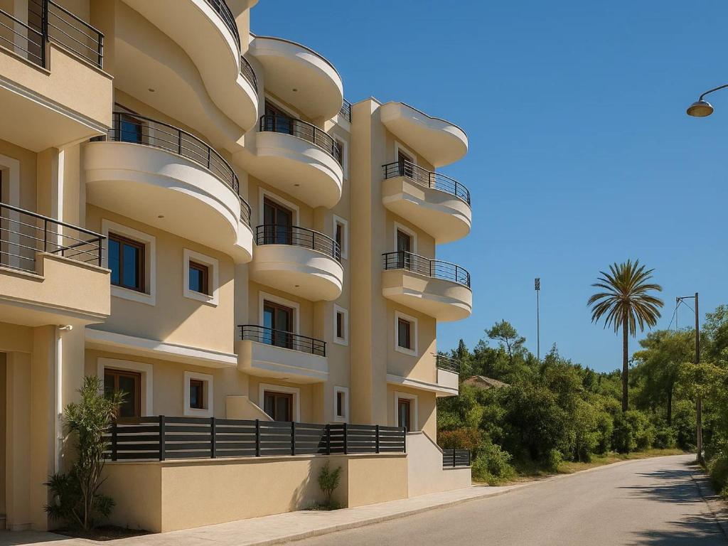 Budova, kde se apartmán nachází