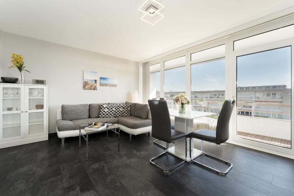 Posezení v ubytování Baltic Wohnung 143