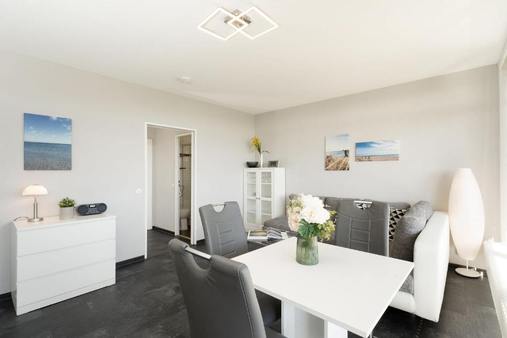 Posezení v ubytování Baltic Wohnung 143