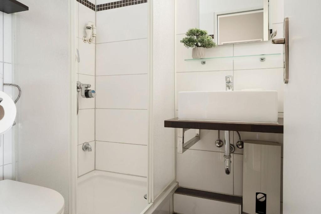 Koupelna v ubytování Baltic Wohnung 143