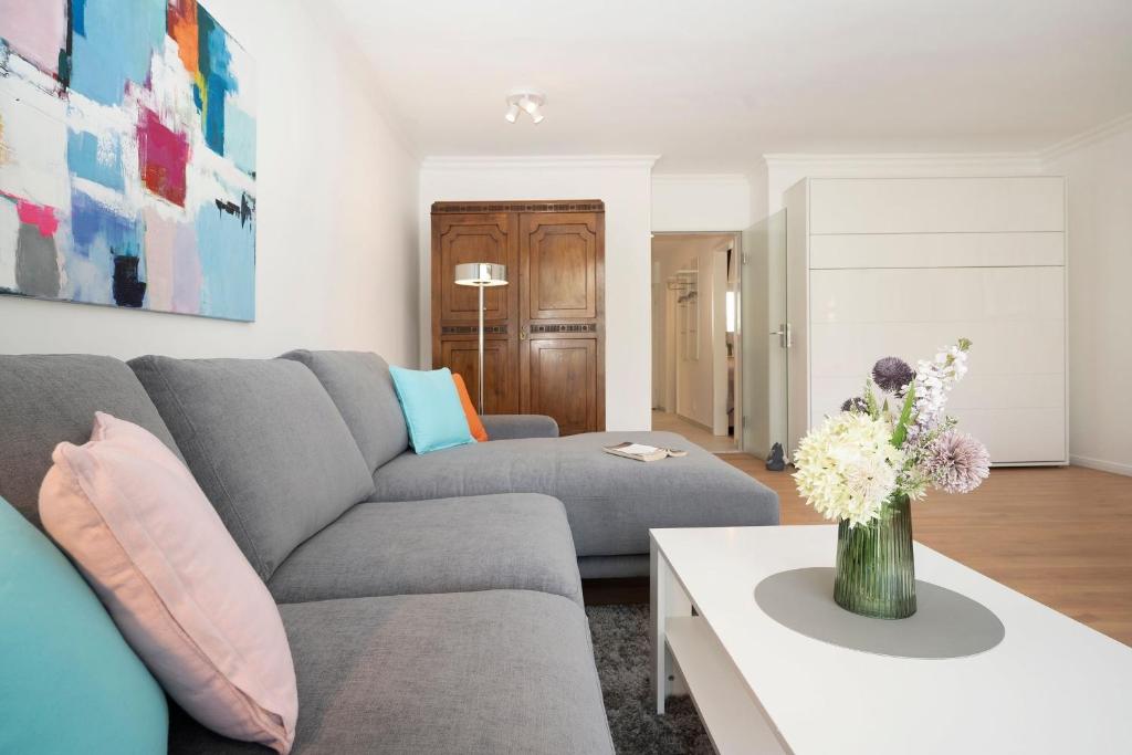 Posezení v ubytování Miramar Wohnung 510