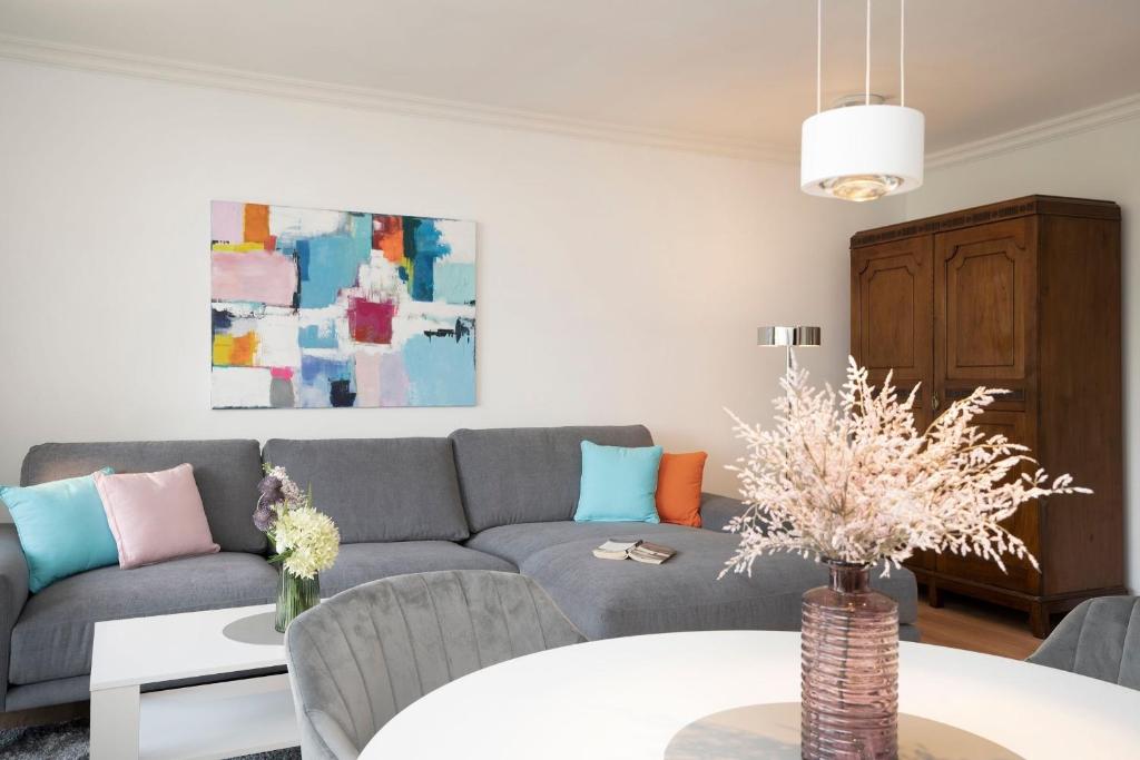 Posezení v ubytování Miramar Wohnung 510