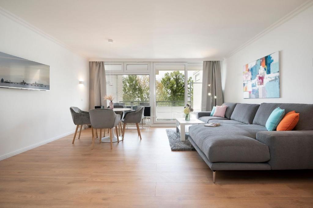 Posezení v ubytování Miramar Wohnung 510